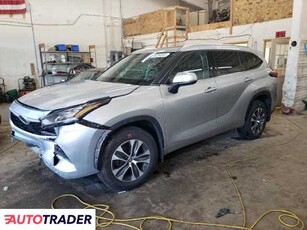 Toyota Highlander 3.0 benzyna 2020r. (HAM LAKE)