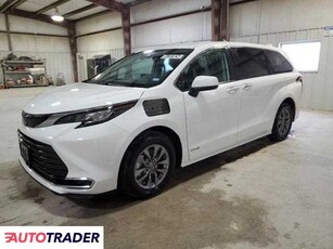 Toyota Sienna 2.0 hybrydowy 2021r. (HASLET)