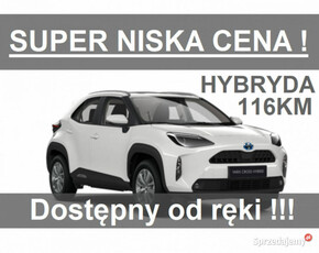 Toyota Yaris Cross 116KM Hybryda Super Niska Cena Kamera Światła Led od rę…