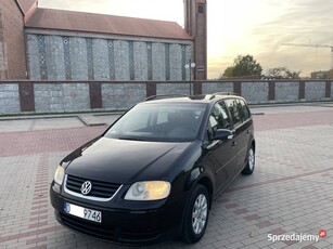 Volkswagen Touran 1.9tdi skrzynia 6-tka zarejestrowany hak zamiana okazja