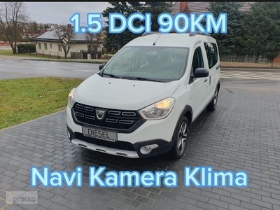 Dacia Dokker Stepway 1.5DCi 90KM Navi Kamera Grzane Fotele