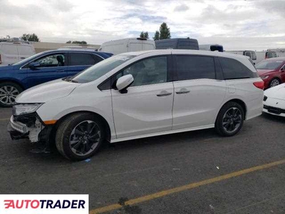 Honda Odyssey 3.0 benzyna 2023r. (HAYWARD)