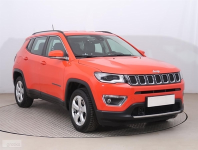 Jeep Compass II , Salon Polska, Serwis ASO, Skóra, Klimatronic, Tempomat,