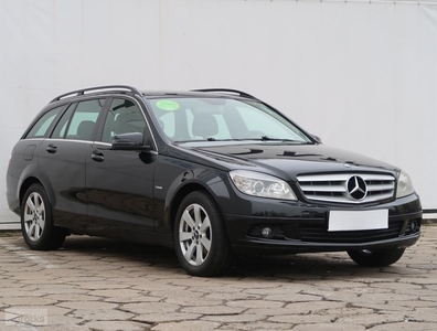 Mercedes-Benz Klasa C W204 , GAZ, Skóra, Navi, Klimatronic, Podgrzewane siedzienia