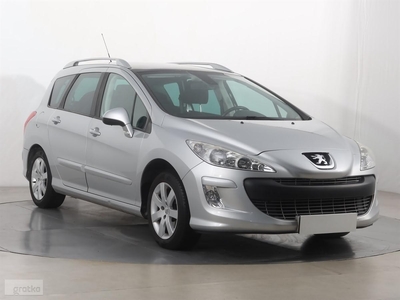 Peugeot 308 I , Klima, Tempomat, Parktronic, Dach panoramiczny