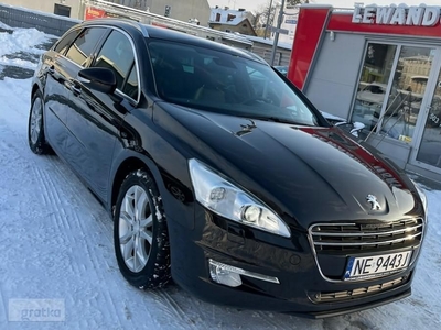 Peugeot 508 I Benzyna Xenon Navi Panorama Dach Skóry Czujniki Parkowania