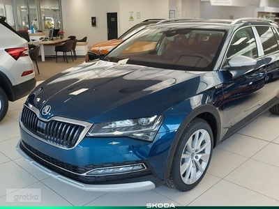 Skoda Superb III Scout 2.0 TDI DSG 4x4 Scout 2.0 TDI DSG 4x4 200KM|Tapicerka Suedia