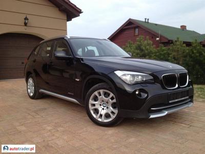 BMW X1 2.0 143 KM 2010r. (Poznań-Oborniki)