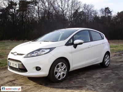 Ford Fiesta 1.4 68 KM 2010r. (Wągrowiec)