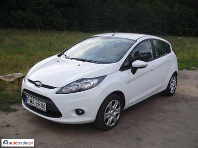 Ford Fiesta 1.4 68 KM 2010r. (Wągrowiec)