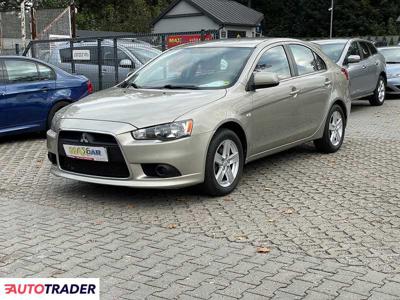 Mitsubishi Lancer 1.8 benzyna 143 KM 2009r. (Siemianowice Śląskie )