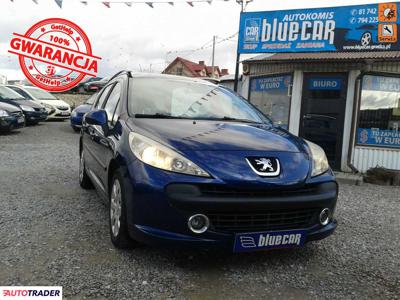 Peugeot 207 1.4 benzyna 95 KM 2008r. (Lublin)
