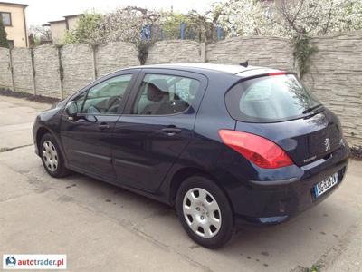 Peugeot 308 1.6 90 KM 2010r. (Ostrów Wlkp.)