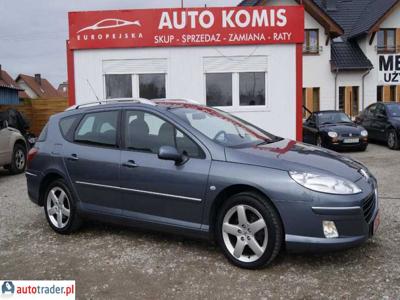 Peugeot 407 2.0 diesel 136 KM 2008r. (szczecin)