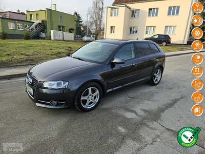 Audi A3 II (8P) Opłacona Zdrowa Zadbana Serwisowana Klima Navi Alusy 1 Wł