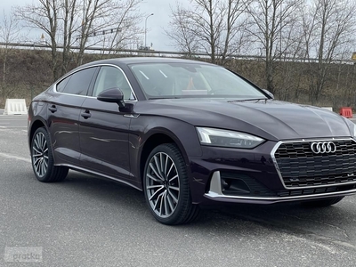 Audi A5 IV A5 Sportback advanced 35 TFSI 110 kW S tronic salon Polska,pakiet Co