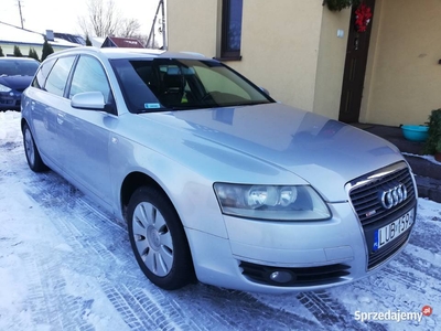 Audi A6 c6 2,4 z Gazem 2005 rok,hak,zadbana