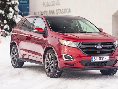 Ford Edge 2.7 SPORT 319KM pełna opcja koła 21' Ruby Red