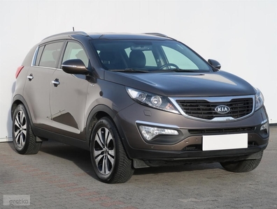 Kia Sportage III , 1. Właściciel, Skóra, Navi, Klimatronic, Tempomat,