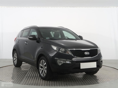 Kia Sportage III , Salon Polska, Skóra, Navi, Klimatronic, Tempomat,