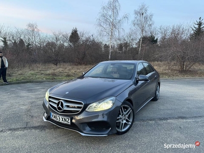 Mercedes E350cdi 2013 pakiet amg Anglik zamiana