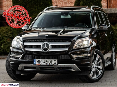 Mercedes GL 4.7 benzyna 367 KM 2013r. (Zwoleń)