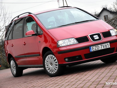 Seat Alhambra I LIFT TDI 7os. HAK Doinwestowany Bogaty 2010r