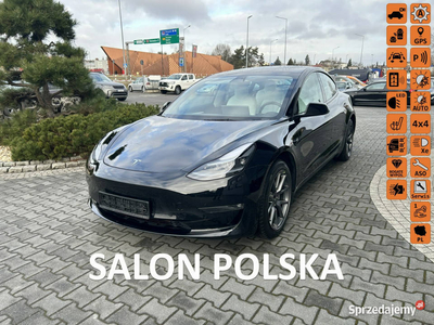 Tesla Model 3 Long Range, podgrz. kier. + fotele, el. bagaż…