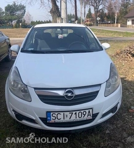 Używane Opel Corsa D (2006-2014) biały, benzyna + LPG, nowy silnik, malowany w 2016 r, nowa butla z 2017 r