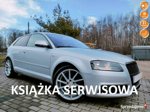 Audi A3 AUDI A3 S-line czerwona skóra 8P (2003-2012)