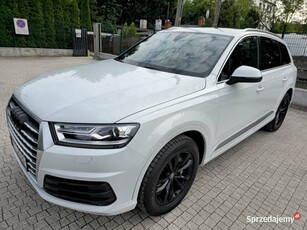 Audi Q7 2.0 TFSI 252KM 2017 7os 4X4 Xenon LED z USA Rej PL