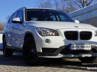 BMW X1 2.0 Diesel 143 KM 4x4 Duża navi Klimatronic Czarne alu GWARANCJA!