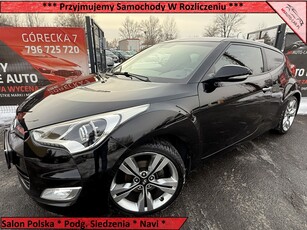 Hyundai Veloster Salon Polska * Podg. Siedzenia *Czujniki *Navi