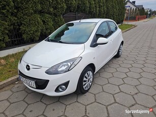 Mazda 2 II LIFT, 1.3, 75 KM, 2011 r., Zarej. PL, Bogate Wyposaż., Stan BDB!