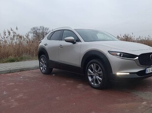 Mazda CX-30 2023r 2.5L 191KM AWD 4x4 automat, kolor szampan, skóra, piękna!