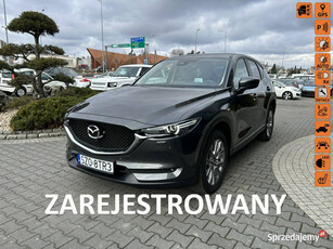 Mazda CX-5 led, podgrz. kier + fot., kamera 360*, navi, tempomat, el. klap…