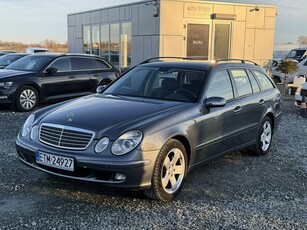 Mercedes-Benz Klasa E W211 2.2 CDI 150KM 2005r. klimatyzacja, Xenon, zadbany