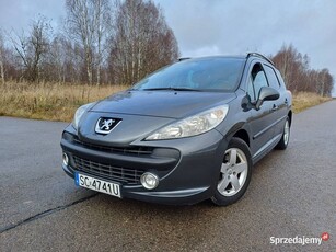 Peugeot 207 1.4 16V benzyna 2009r Panorama Bezwypadkowy.