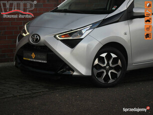 Toyota Aygo Klimatyzacja*GrzaneFotele*Kamera*PanelDotyk*Esp*Led*BT*Alu*Gwa…