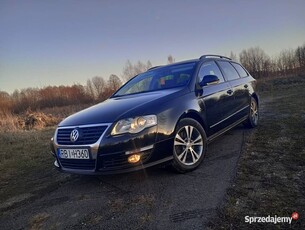 VW Passat B6 2.0 TDI 140 KM 2006 zarejstrowany alu klima