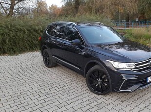 VW Tiguan Allspace 2022r 2.0L R-Line 4x4 DSG, IQ LIGHT bogaty piękny!