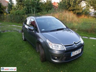 Citroen C4 1.6 110 KM 2010r. (Rzeszów)