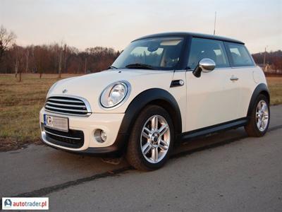 Mini Cooper 1.6 112 KM 2010r. (Kraków)