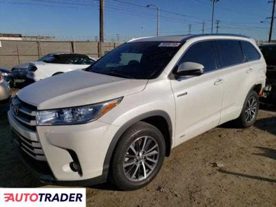 Toyota Highlander 3.0 hybrydowy 2018r. (LOS ANGELES)