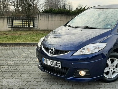 Mazda 5 I Gwarancja Przebiegu Podgrzewane fotele Parktronic 7 osobowy