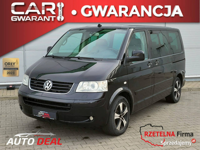 Volkswagen Multivan 2.5 TDi, 130 KM, Automat, Stolik, 7 miejsc, AUTO DEAL …