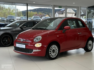 Fiat 500 Dolcevita, MHEV, Panorama, salon PL, 1-wł, FV-23%, gwarancja, dostaw