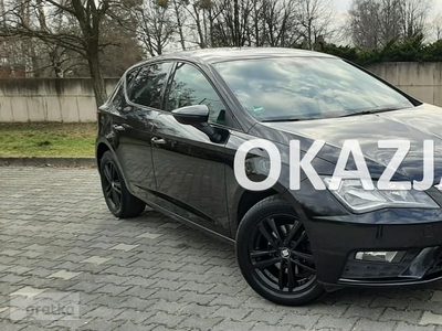 SEAT Leon III Duża Navi Pełen Serwis Gwarancja Przebiegu Parktronic Radar Tempomat