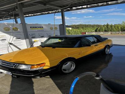 Saab 900 krokodyl Monte Carlo i Mellow Yellow