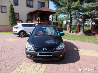 HYUNDAI GETZ 1,1 benz. z INSTALACJĄ GAZOWĄ 2008 r. 5 drzwi zarejestrowany